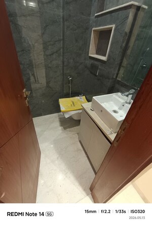 Attached Bathroom in 3 BHK Builder Floor at Chittaranjan Park – for Rent