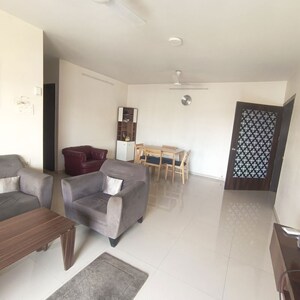 Living Room in 4 BHK Apartment at Evershine Cosmic, Andheri West – for Rent