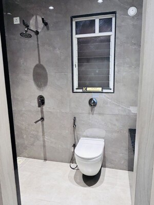 Bathroom in 4 BHK Apartment at Unique K Shire, Punawale – for Sale