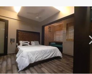 Bedroom in 1 BHK Apartment at Palm Beach Apartments, Versova – for Rent