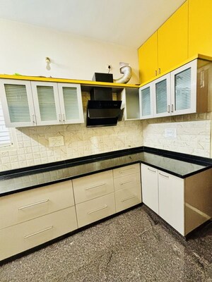 Kitchen in 3 BHK Builder Floor at Agrahara Badavane – for Rent