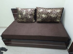 Bedroom in 1 RK Independent House at Sector 14 – for Rent