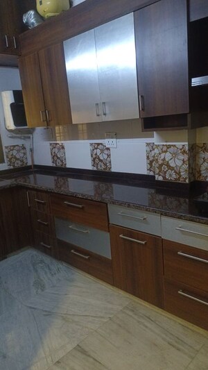 Kitchen in 2 BHK Builder Floor at Old Rajinder Nagar – for Rent