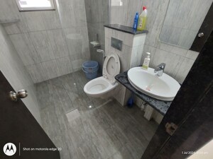 Bathroom in 2.5 BHK Apartment at Kolte Patil Life Republic R 10, Jambhe – for Rent