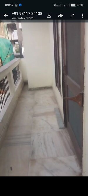 Balcony in 3 BHK Builder Floor at Sector 46 – for Rent