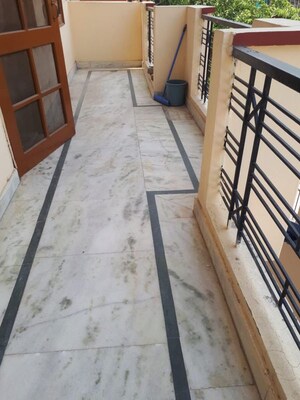 Staircase in 3 BHK Builder Floor at Sector 15 – for Rent