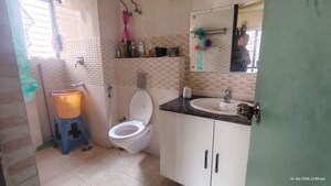 Bathroom in 3 BHK Apartment at Modello Highs, Garia – for Sale