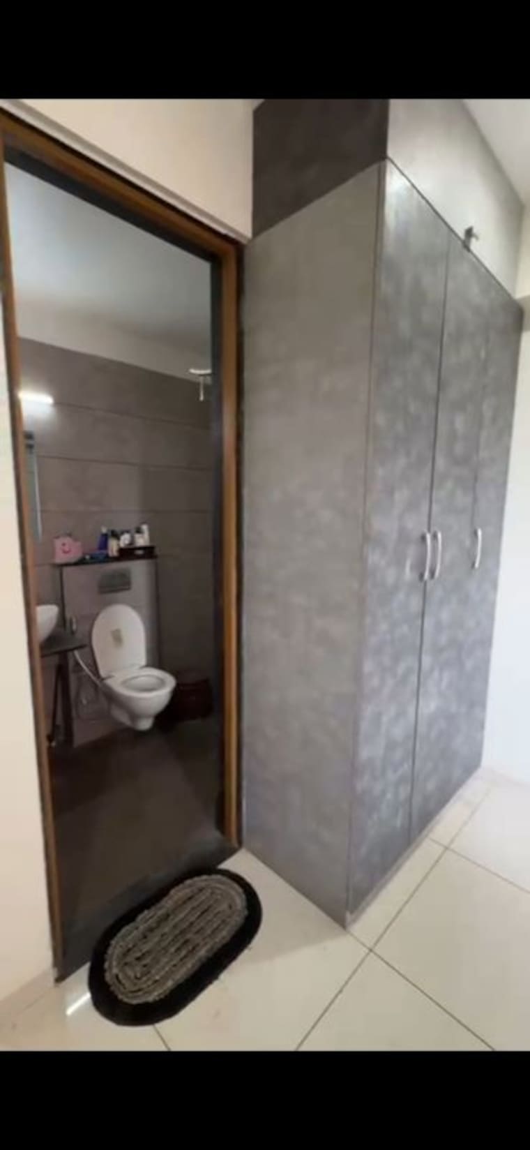 Bathroom, thaltej 3 Bedroom 1550 Sq.Ft. Apartment In Thaltej Ahmedabad 10374424