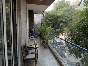 Balcony in 3 BHK Builder Floor at Sushant Lok Iii – for Sale