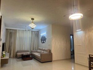 Bathroom in 3 BHK Apartment at LnT Raintree Boulevard, Hebbal – for Rent