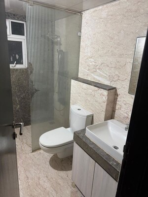 Bathroom in 2 BHK Apartment at Prestige Misty Waters, Hebbal – for Rent