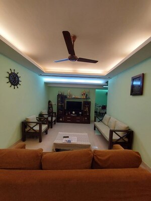 Living Room in 3 BHK Builder Floor at Jawahar Nagar – for Sale