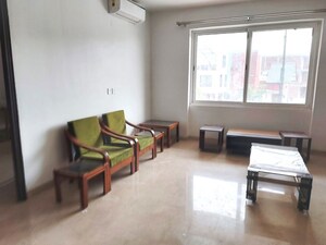 Living Room in 4 BHK Apartment at Emaar Orange Castle, Gomti Nagar – for Rent
