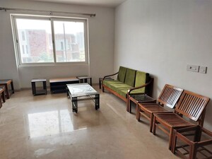 Living Room in 4 BHK Apartment at Emaar Orange Castle, Gomti Nagar – for Rent