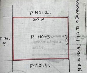  Land – Map Location View at Pedda Amberpet - for Rent