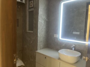 Bathroom in 4 BHK Builder Floor at Malibu Town – for Rent