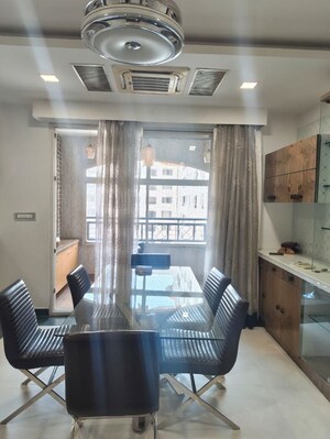 Living Room in 3 BHK Apartment at My Home Abhra, Madhapur – for Rent
