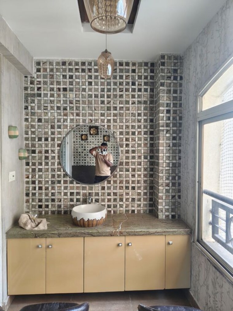 Bathroom, my-home-abhra 3 Bedroom 2360 Sq.Ft. Apartment In Madhapur Hyderabad 10379276
