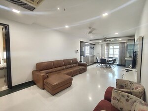 Living Room in 3 BHK Apartment at My Home Abhra, Madhapur – for Rent