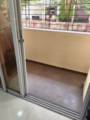 Balcony in 1 BHK Apartment at Kores Nakshatra, Vartak Nagar – for Rent