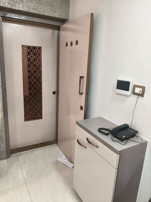 Living Room in 1 BHK Apartment at Kores Nakshatra, Vartak Nagar – for Rent