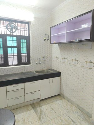 Kitchen in 4 BHK Builder Floor at Green Fields Colony – for Rent