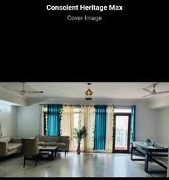 3 BHK + Servant Room,Study Room Apartment For Rent in Conscient Heritage Max