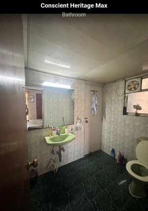 Bathroom in 3 BHK Apartment at Conscient Heritage Max, Sector 102 – for Rent