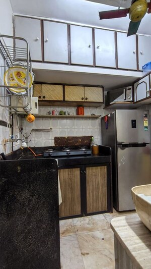 Kitchen in 1 BHK Apartment at Rajendra Apartments Malad, Malad West – for Rent