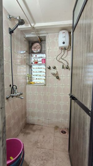 Bathroom in 1 BHK Apartment at Rajendra Apartments Malad, Malad West – for Rent