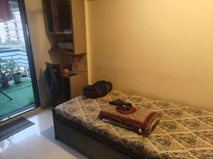 Master Bedroom in 3 BHK Apartment at Joshi Amar Vaishali CHS, Naupada – for Sale