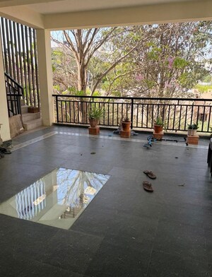 Balcony in 2 BHK Builder Floor at Akshya Nagar – for Rent