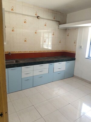 Kitchen in 1 BHK Apartment at Bhusari Colony – for Rent