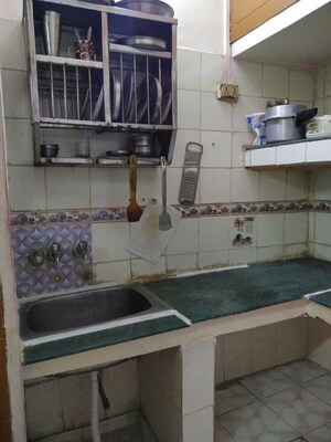 Kitchen in 2 BHK Builder Floor at Lajpat Nagar 4 – for Rent