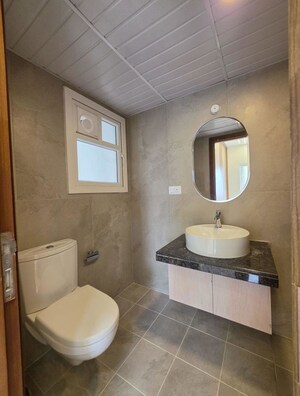 Bathroom in 3 BHK Apartment at Prestige Beverly Hills, Kokapet – for Rent