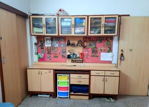 Furnished Amenities in 3 BHK Apartment at Lalani Valentine Apartment, Malad East – for Rent