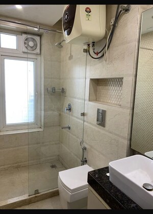 Bathroom in 3 BHK Builder Floor at Naraina – for Rent