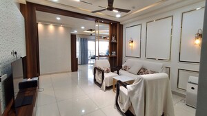 Living Room in 3 BHK Apartment at ASBL Spire, Kokapet – for Rent