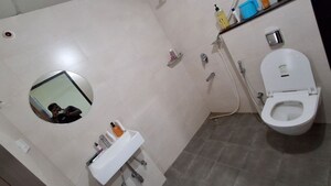 Bathroom in 3 BHK Apartment at ASBL Spire, Kokapet – for Rent