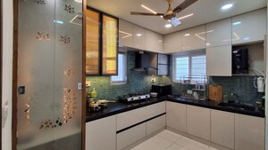 Kitchen in 3 BHK Apartment at ASBL Spire, Kokapet – for Rent