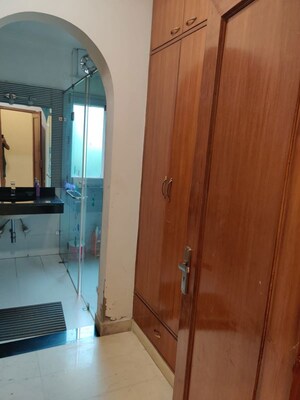 Bathroom in 4 BHK Builder Floor at Vasant Vihar – for Rent