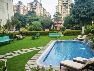 2 BHK Apartment – Exterior View View at Parsvnath Majestic Floors, Vaibhav Khand - for Rent