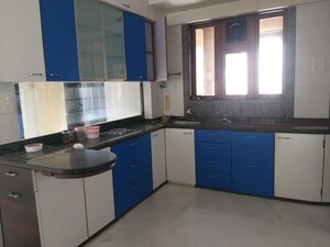Kitchen in 3 BHK Apartment at Mahindra Eminente, Goregaon West – for Rent