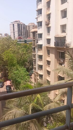 Balcony in 3 BHK Apartment at Windsor Tower, Andheri West – for Rent