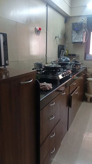 Kitchen in 3 BHK Apartment at Windsor Tower, Andheri West – for Rent