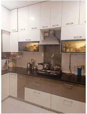 Kitchen in 3 BHK Apartment at ATS Advantage, Ahinsa Khand 1 – for Rent