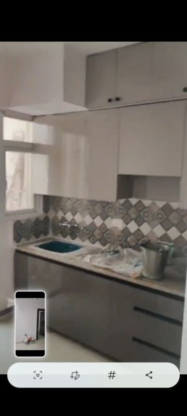 Kitchen, signature-global-proxima-phase-2 2 Bedroom 588 Sq.Ft. Apartment In Sector 89 Gurgaon 10379558