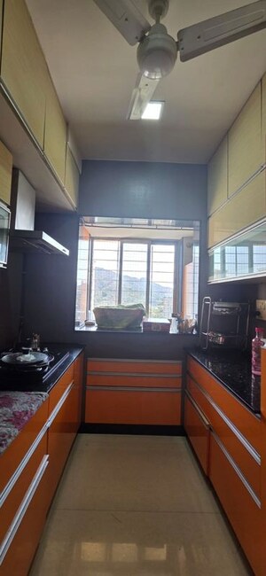 Kitchen in 3 BHK Apartment at Runwal Centre, Deonar – for Sale
