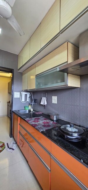 Kitchen in 3 BHK Apartment at Runwal Centre, Deonar – for Sale