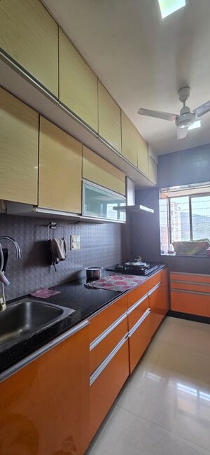 Kitchen in 3 BHK Apartment at Runwal Centre, Deonar – for Sale